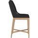 Sorrento 40.75 inch Arashi Black Outdoor Counter Stool